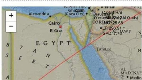 مفاجأة.. الصاروخ الصيني حلق في سماء مصر لمدة ٨ دقائق و٤٠ ثانية وهذا ماحدث 