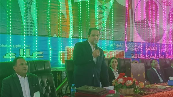 بالصور..علاء عابد يكرم إسم الراحل اللواء سعد الجمال