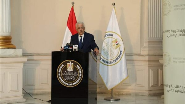 أول تعليق من وزير التعليم على وجود أسئلة مقالية بامتحانات الثانوية العامة 