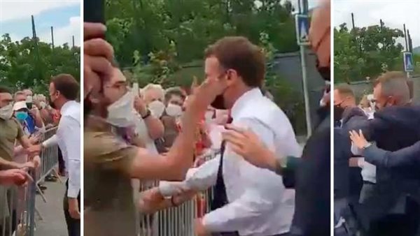 كل شيء على ما يرام.. أول تعليق من ماكرون عقب تعرضه للصفع