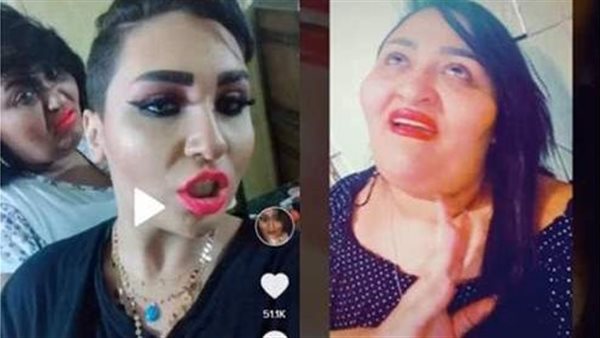 رسائل جنسية وتحويلات نقدية ومقاطع دعارة..السجن 5 سنوات وغرامة 100 ألف جنيه لشيري هانم وابنتها 