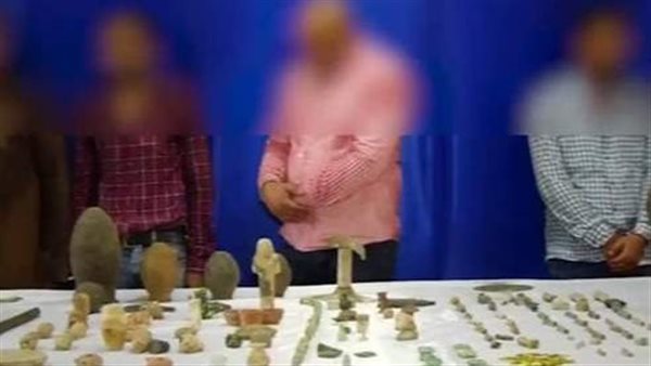  تماثيل ومرمر ولا مغارة علي بابا.. أول فيديو للكنز الأثري المضبوط بحوزة علاء حسانين | شاهد