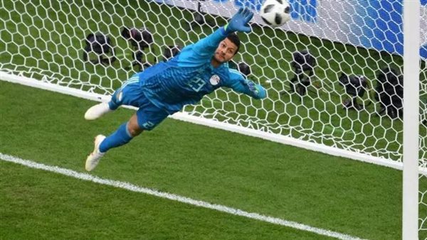 عالمي.. رقم إعجازي تاريخي لـ محمد الشناوى فى مباراة مصر واستراليا