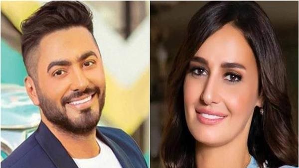 بسبب مشاهد رومانسية..هجوم ناري من حلا شيحة على تامر حسنى | شاهد 