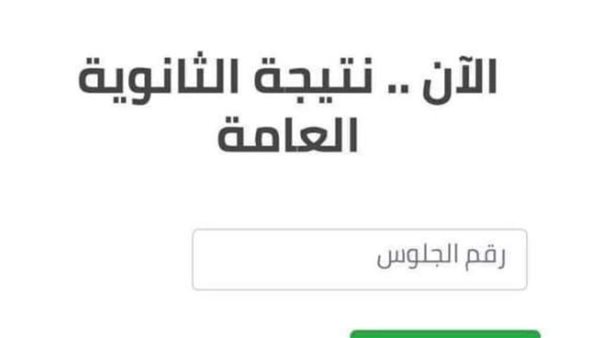 ظهرت الآن.. نتيجة الثانوية العامة 2021 بالإسم ورقم الجلوس