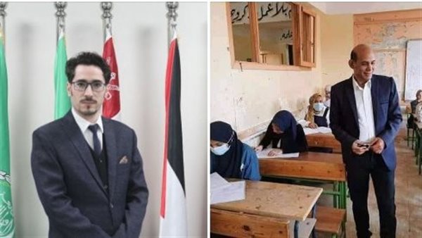 وليد سلام يهنئ الاستاذ ياسر عكاشة لتوليه منصب مدير إدارة الصف التعليمية