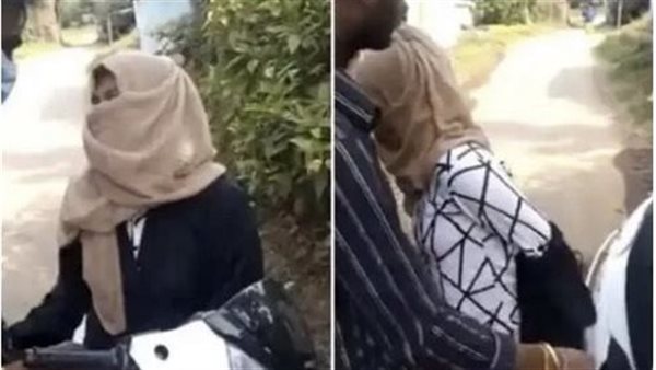 رد فعل صادم منها.. سكان قرية يجبرون امرأة على خلع ملابسها ويتحرشون بها| فيديو