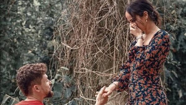 أرخص من ملابس وكالة البلح.. سعر صادم لفستان خطوبة نور عمرو دياب | شاهد