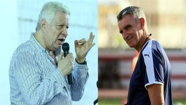 بعد عودته لرئاسة الزمالك..مرتضى منصور يكشف مصير كارتيرون