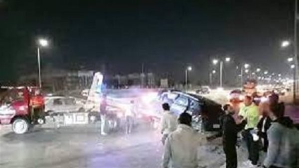 فيديو صادم..اللقطات الأولى لمصرع 4 طلاب صدمهم نجل رجل أعمال بالشيخ زايد | شاهد