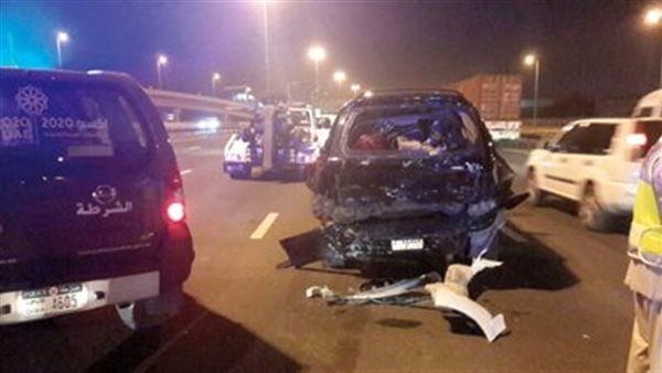 تفاصيل صادمة..النيابة تكشف سبب حادث اصطدام سيارتين أودى بحياة 4 طلاب في الشيخ زايد