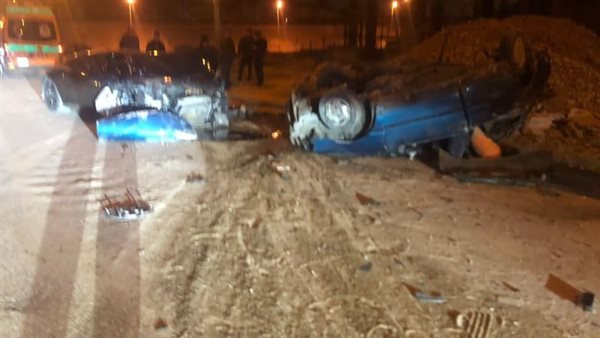 مفاجأة في حادث الشيخ زايد.. مجهولون يحاولون الاستيلاء على تسجيلات كاميرات المراقبة | فيديو 