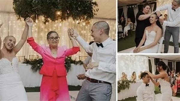 أمام المعازيم.. عريس يحلق شعر عروسه لسبب غريب | فيديو