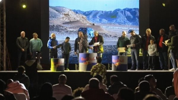 بالصور.. رالي الجونة يقيم حفلا لتوزيع الجوائز علي الفائزين