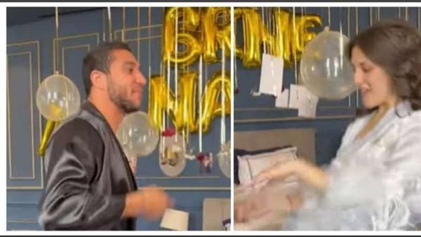 بالروب في غرفة النوم..هجوم على رامي ربيعة بسبب رقصه مع زوجته قبل حفل الزفاف | فيديو