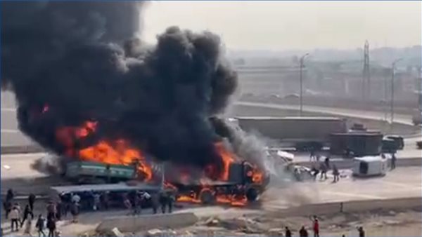 تحول 10 سيارات لخردة..التحريات تكشف أسباب وقوع حادث الدائري الأوسطي 