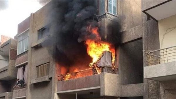 صحولي واحد منهم بس.. انهيار أم الأطفال الأربعة في حريق شقة فيصل بعد مصرعهم