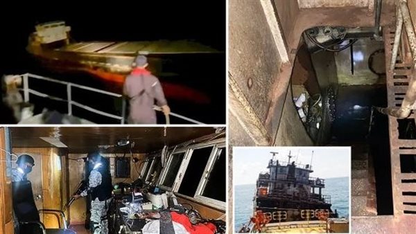 محدش عارف عنها حاجة..سفينة أشباح مهجورة تظهر فجأة في قلب المياه | فيديو