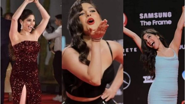 ترتر وبنطلون جلد.. جلسة تصوير جريئة لـ مايان السيد تثير الجدل | شاهد