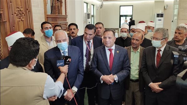 رئيس برلمانية الشعب الجمهوري يشارك في افتتاح مسجد الدجوي بجامعة أكتوبر بحضور محافظ الجيزة والوزراء