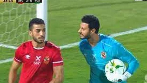 بعد أزمة مباراة الرجاء المغربي.. تفاصيل اعتذار محمد عبدالمنعم للشناوي 