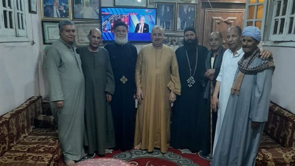 بحضور أساقفة كنيسة الشرفا..عكاشة يقيم أمسية رمضانية ويتبادلان التهنئة مع الأشقاء الأقباط بمناسبة الأعياد