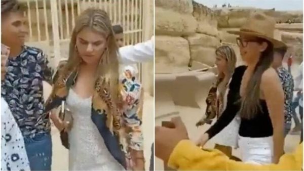 فضيحة تحرش جماعي..أول تحرك من الآثار بشأن فيديو التحرش بسائحات الهرم | شاهد