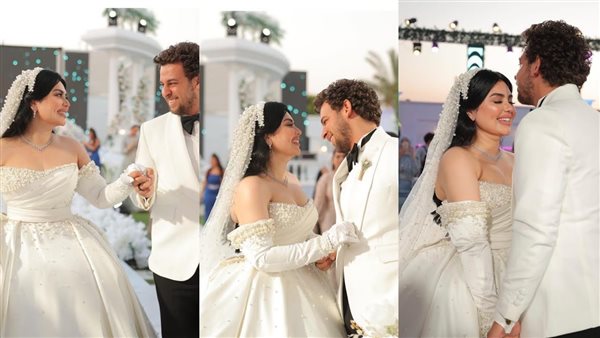 رقص وبكاء.. لقطات من حفل زفاف البلوجر دالا المهندس | فيديو