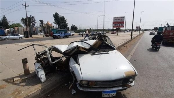 مأساة على الدائري.. وفاة زوجين وإصابة الابنة في حادث تصادم