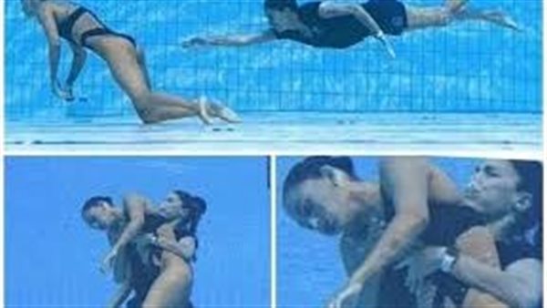 لحظة مرعبة.. مدربة تنقذ حياة سبّاحة أمريكية فقدت الوعي في الماء | شاهد