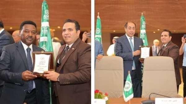 الاتحاد العربي للتنمية الاجتماعية يكرم الأمين العام المساعد لجامعة الدول العربية ومدير إدارة المنظمات والاتحادات