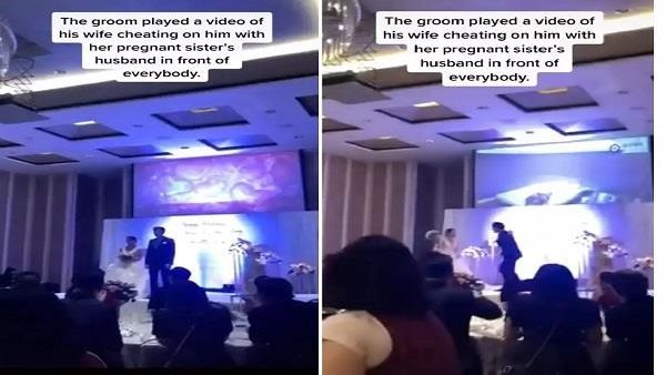 تمارس الرذيلة مع زوج أختها..عريس يعرض مقطع فيديو فاضح لعروسته خلال حفل زفافهما