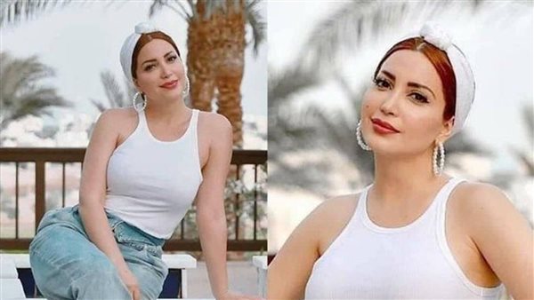 بمايوه جريء على الشاطئ.. ظهور مفاجئ لـ نسرين طافش مع زوجها | شاهد