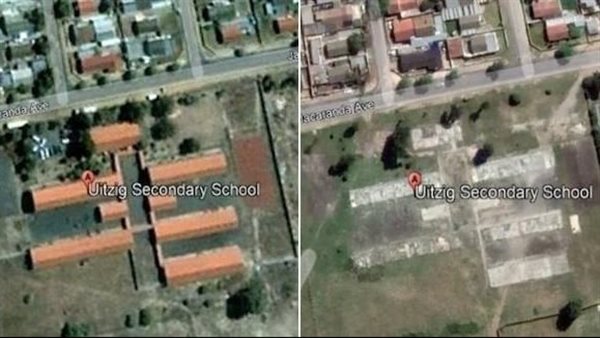 ولا في الخيال..عملية سرقة غير عادية تتسبب في اختفاء مدرسة عن الوجود | شاهد