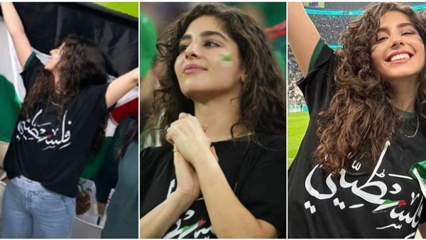 بعد ظهورها بعلم فلسطين في مباراة السعودية.. رد ناري من مايان السيد على مهاجميها 