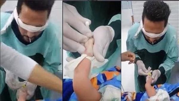 مراهنة علي حياة رضيع..مفاجأة في تحقيقات واقعة كانيولا طفل حضانة المنيا