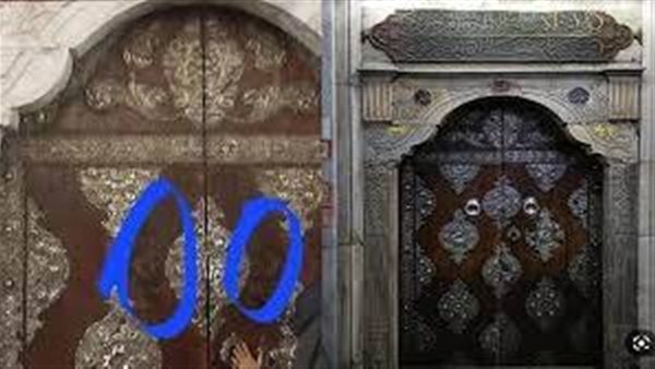 إحالة للنيابة.. أول تعليق رسمي من الأوقاف بشأن اختفاء مقابض أحد أبواب مسجد الحسين
