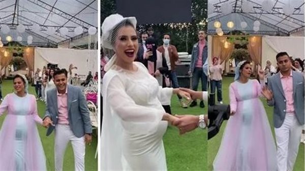 ما القصة ؟.. فرح في المنصورة والعروس حامل | شاهد