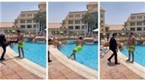 ضربه بالجزمة.. تفاصيل خناقة رامز جلال وحمو بيكا في أخي فوق الشجرة | فيديو