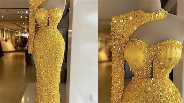 9 كيلو ذهب.. حكاية فستان بـ15 مليون جنيه في الزقازيق | شاهد