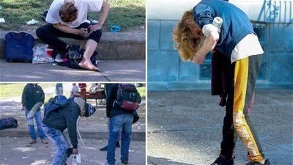 مشاهد صادمة.. الزومبي يغزون شوارع أمريكا بسبب ترانك | فيديو