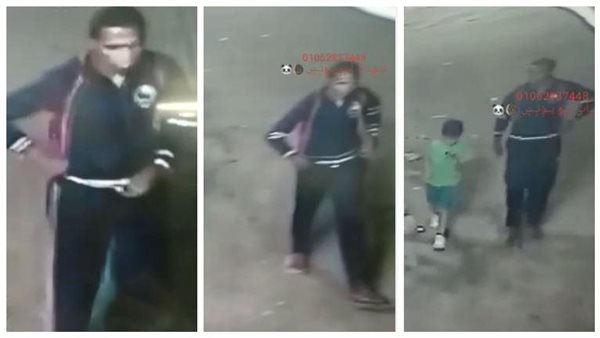 لحظات قبل الجريمة والأمن يسابق الزمن.. فيديو يكشف مصير الطفل أحمد في القليوبية | شاهد