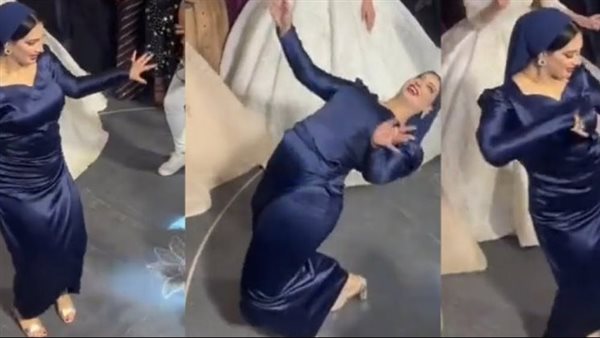 سايبين ناس بيعملوا فيديوهات خليعة وبيحاسبوني.. تعليق ناري من صاحبة الفستان الأزرق بعد رقصها المثير للجدل | فيديو