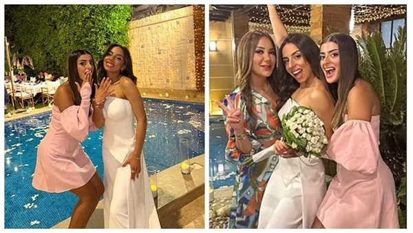 في حفل خطوبة نجل شقيقها.. أحدث ظهور لـ سارة ابنة عادل إمام | شاهد