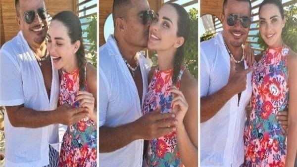 ملكة جمال وبطلة هوجان وابنة أخ فنانة.. هل وقع عمرو دياب في حب داليدا خليل ؟