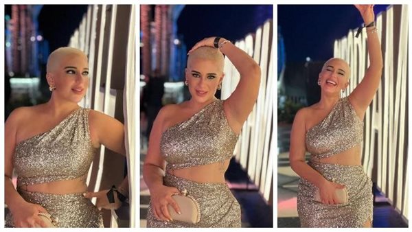 شكلي جامد..تعليق مفاجيء من أسما شريف منير بعد حلاقة شعرها