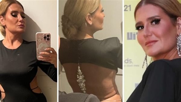 ظهر مكشوف.. إطلالة مثيرة للفنانة هنا شيحة في مهرجان الفيلم العربي بروتردام | شاهد