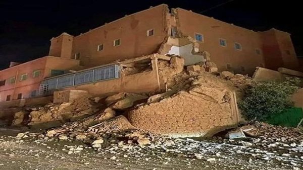 مشهد مرعب.. كاميرا مراقبة توثق اللحظات الأولى لزلزال المغرب المدمر | فيديو