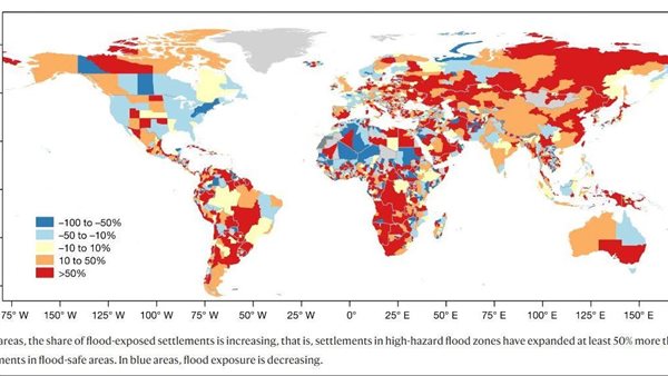 دائرة الخطر.. مصر في قائمة أكثر 20 دولة مهددة بالفيضانات