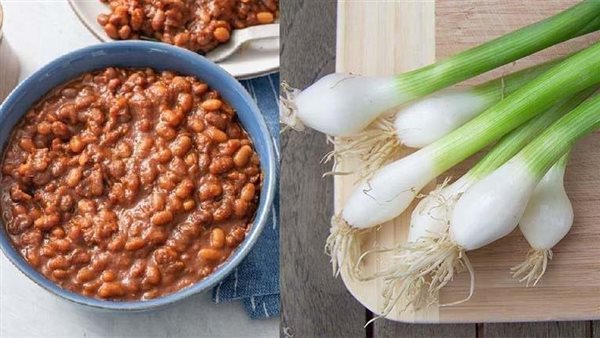 لن تتوقع..ماذا يحدث للجسم عند تناول البصل الأخضر على الفطار ؟